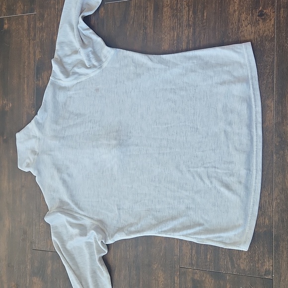 Vintage PATAGONIA long sleeve capilene 1/4 zip t-shirt XS gray unisex base layer - Picture 6 of 6